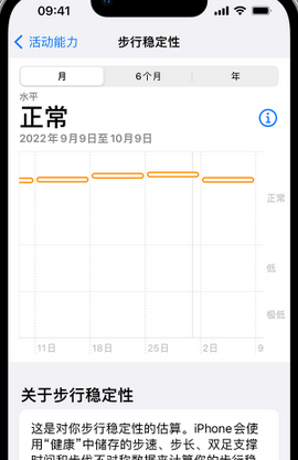 农安iPhone手机维修如何在iPhone开启'步行稳定性通知'