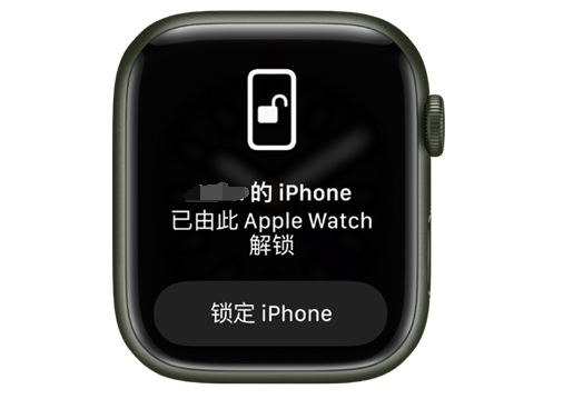 农安苹果手机维修分享用 AppleWatch 解锁配备面容 ID 的 iPhone方法 